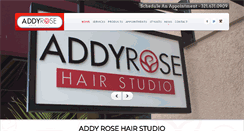 Desktop Screenshot of addyrosehair.com